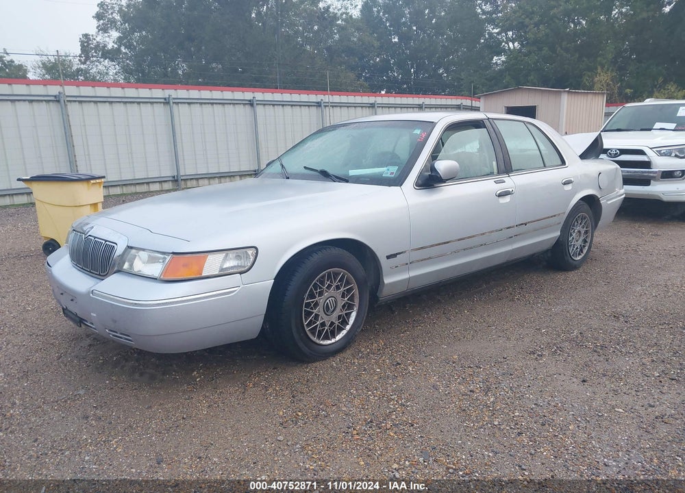 2001 MERCURY GRAND MARQUIS GS VIN: 2MEFM74W51X641507