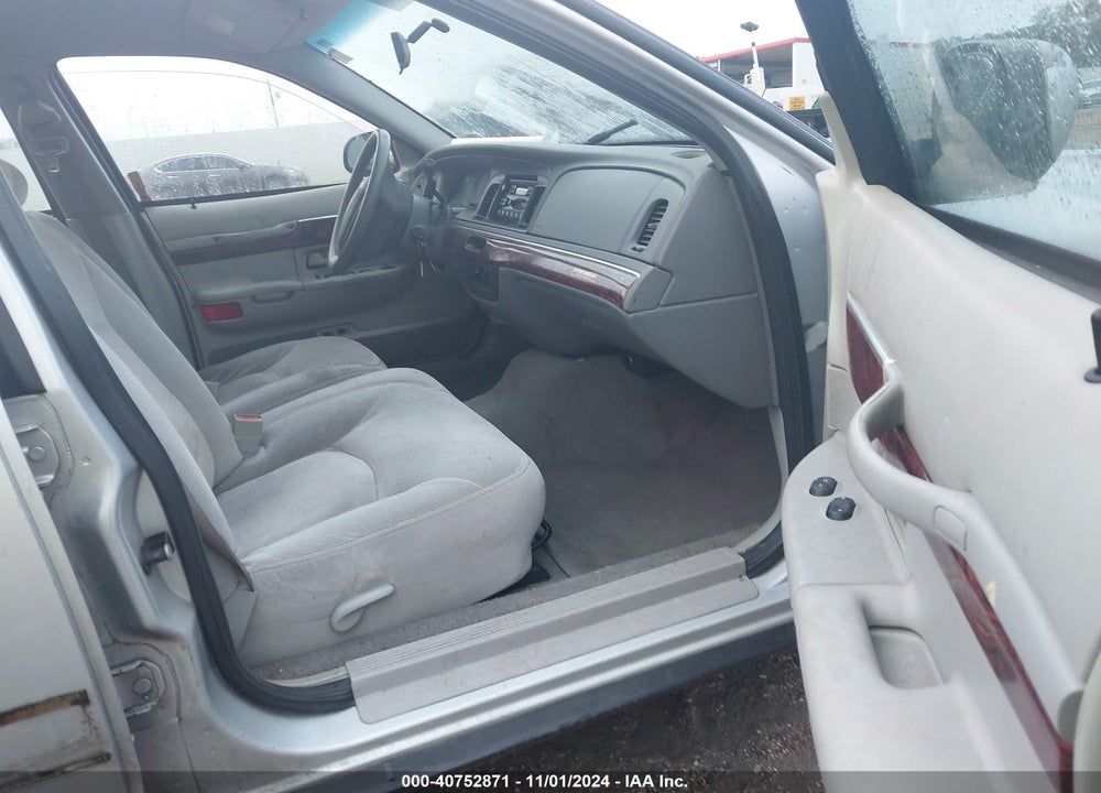 2001 MERCURY GRAND MARQUIS GS VIN: 2MEFM74W51X641507