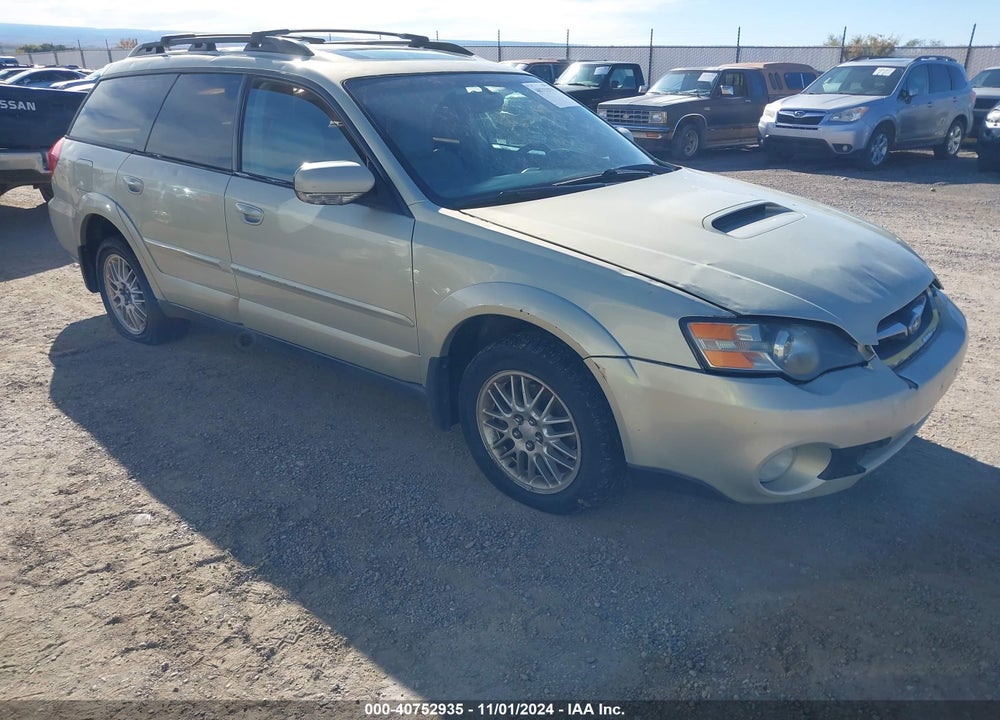 2005 SUBARU OUTBACK 2.5XT LIMITED VIN: 4S4BP67C354319301
