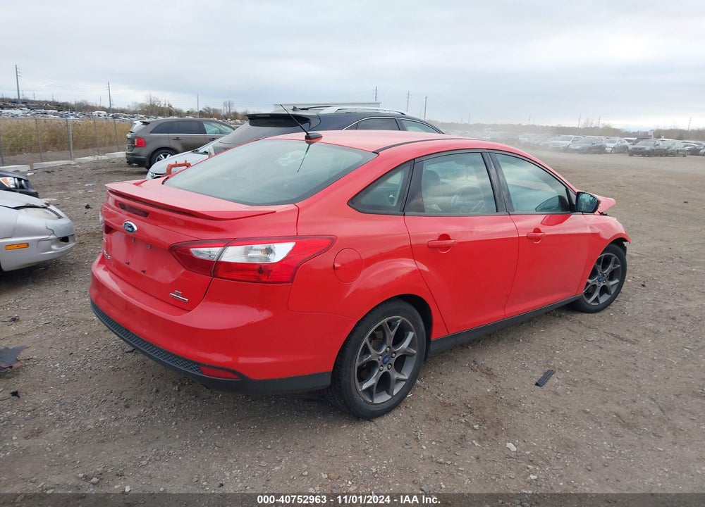 2013 FORD FOCUS SE VIN: 1FADP3F24DL262430