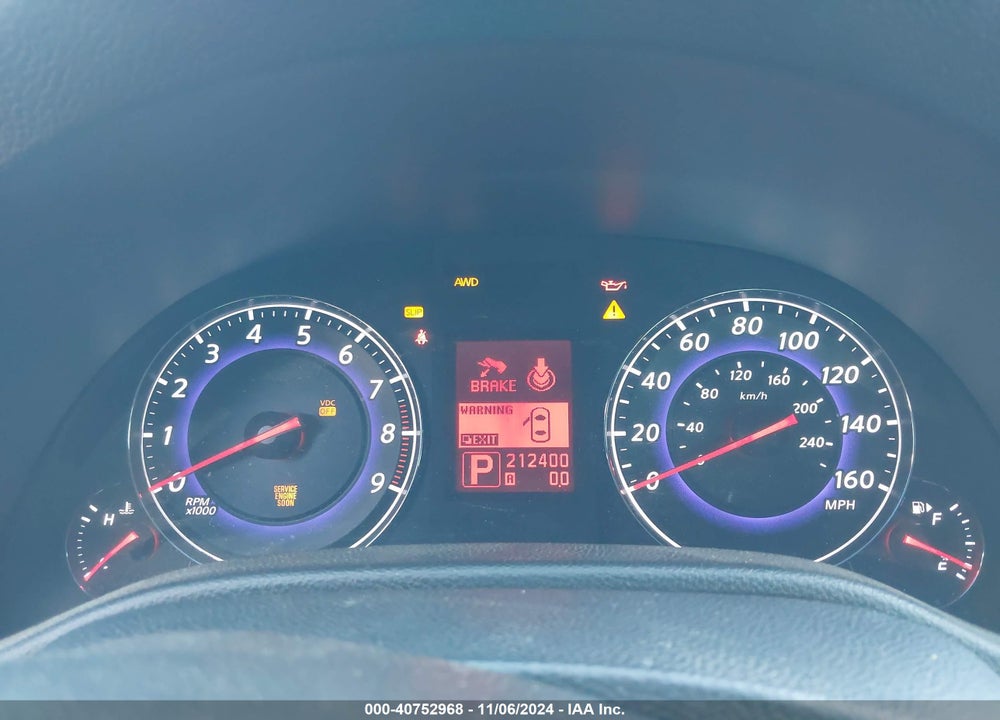 2009 INFINITI G37X VIN: JNKCV61F29M356765