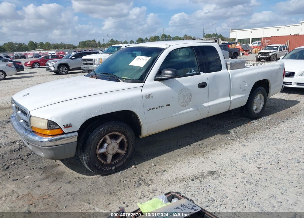 2000 DODGE DAKOTA SLT/SPORT VIN: 1B7GL22X9YS684073