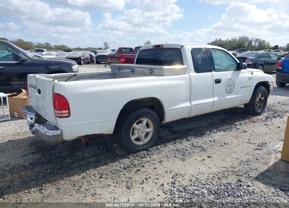 2000 DODGE DAKOTA SLT/SPORT VIN: 1B7GL22X9YS684073