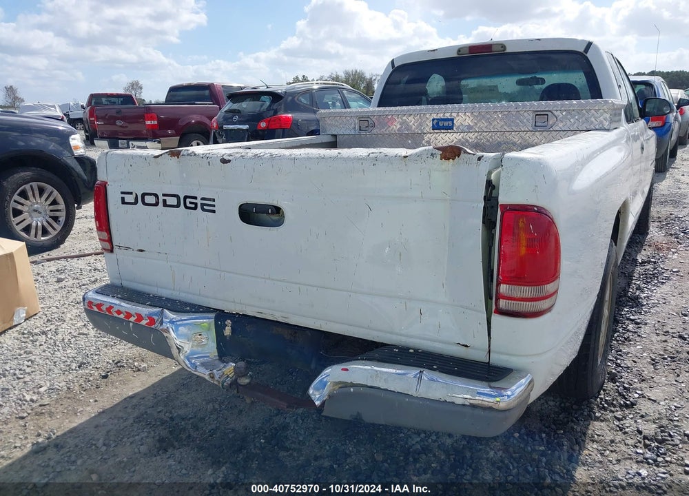 2000 DODGE DAKOTA SLT/SPORT VIN: 1B7GL22X9YS684073
