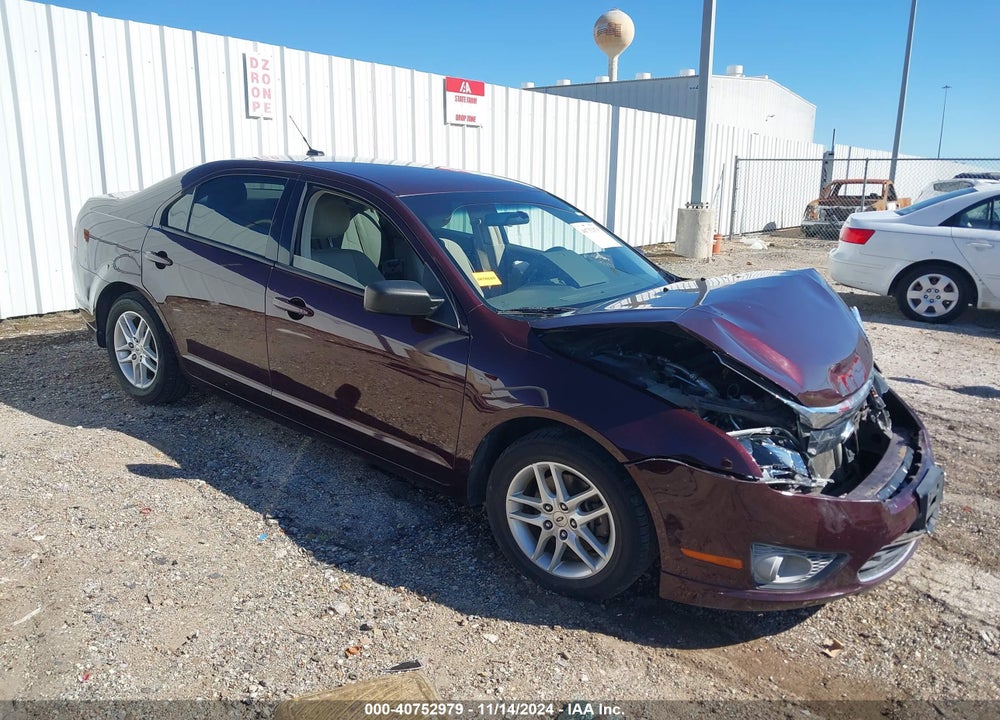2011 FORD FUSION S VIN: 3FAHP0GA6BR114218