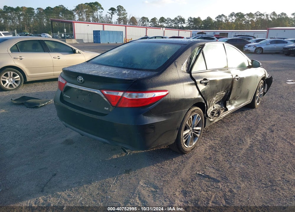 2016 TOYOTA CAMRY SE VIN: 4T1BF1FK3GU235643