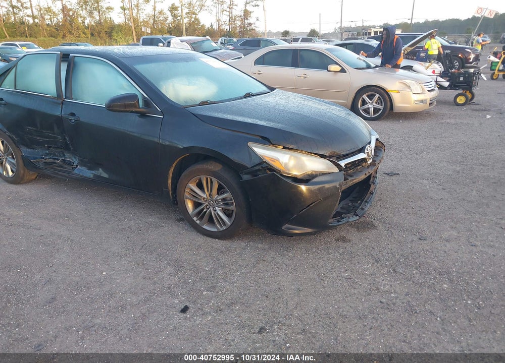 2016 TOYOTA CAMRY SE VIN: 4T1BF1FK3GU235643