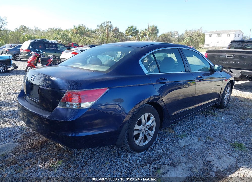 2009 HONDA ACCORD 2.4 LX-P VIN: 1HGCP26419A117027