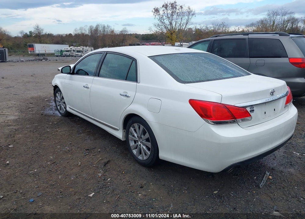 2012 TOYOTA AVALON LIMITED VIN: 4T1BK3DB7CU466257