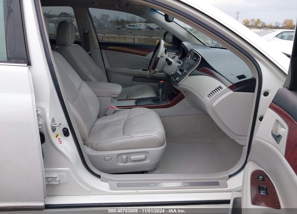 2012 TOYOTA AVALON LIMITED VIN: 4T1BK3DB7CU466257
