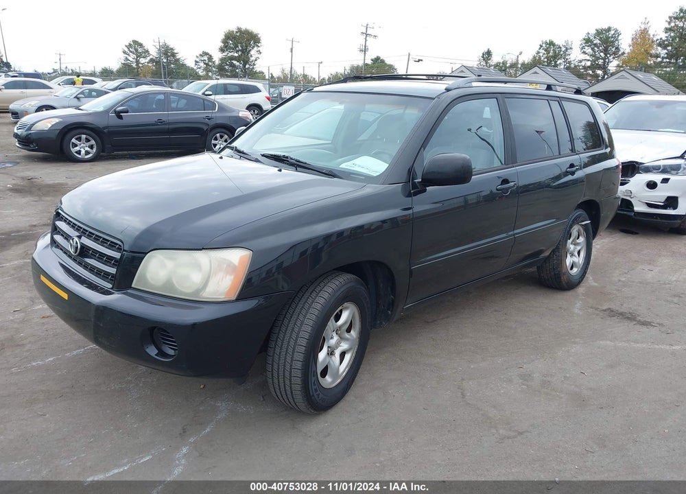 2003 TOYOTA HIGHLANDER VIN: JTEGD21A230060965
