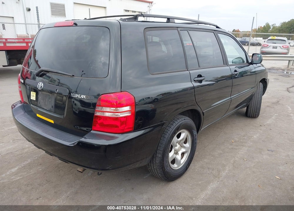 2003 TOYOTA HIGHLANDER VIN: JTEGD21A230060965