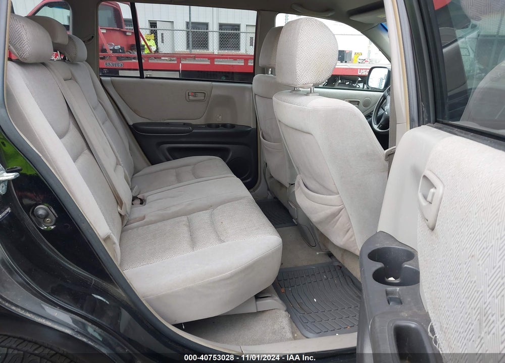2003 TOYOTA HIGHLANDER VIN: JTEGD21A230060965