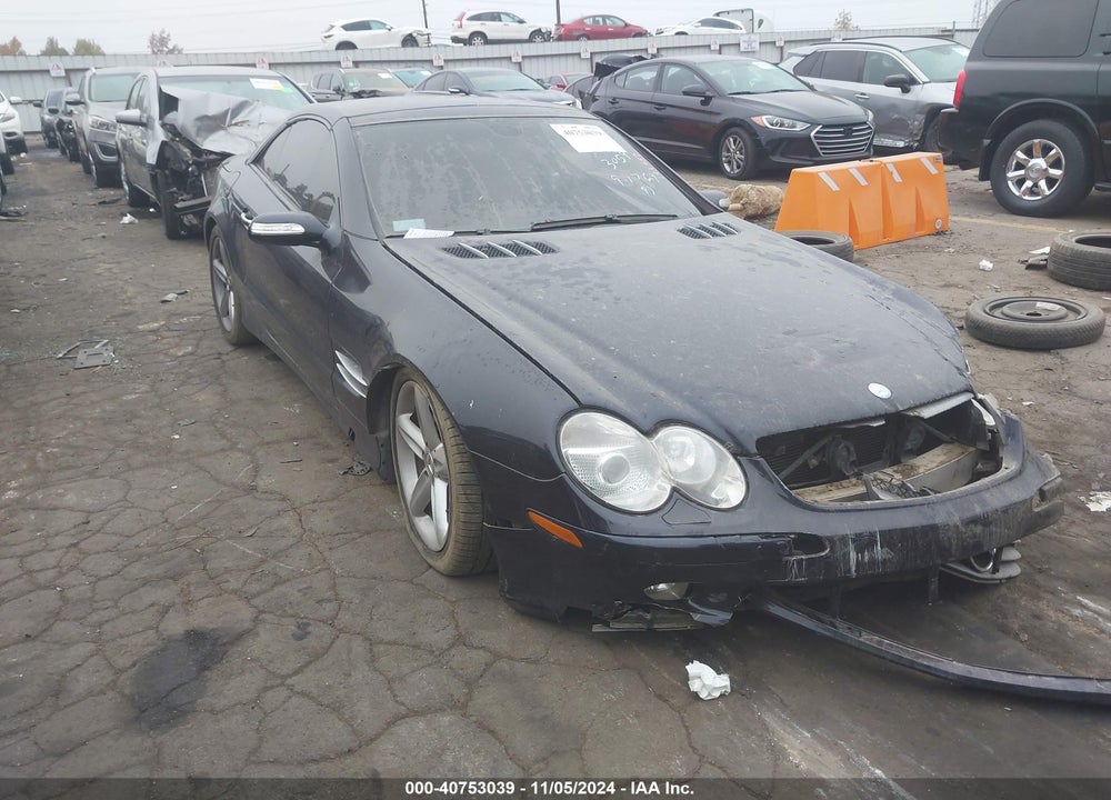 2005 MERCEDES-BENZ SL 500 VIN: WDBSK75F35F101657