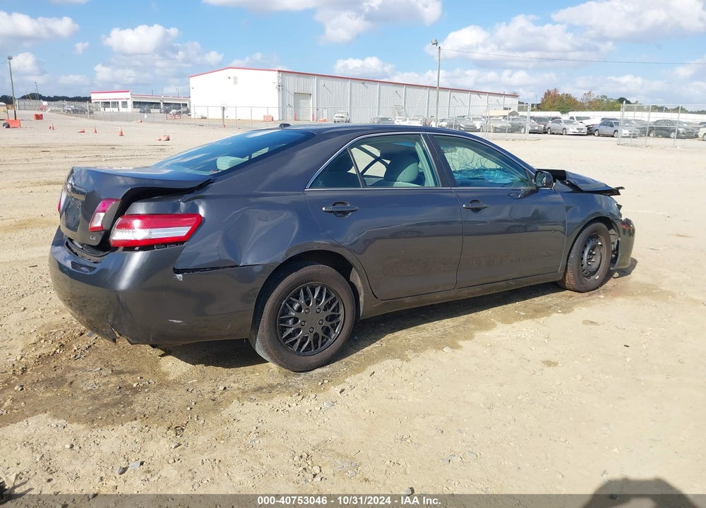 2011 TOYOTA CAMRY LE VIN: 4T1BF3EK6BU770911