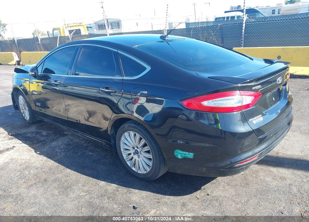 2014 FORD FUSION ENERGI TITANIUM VIN: 3FA6P0SU0ER357388