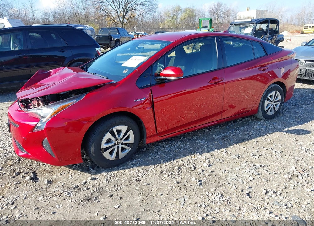 2016 TOYOTA PRIUS THREE VIN: JTDKARFU6G3502962
