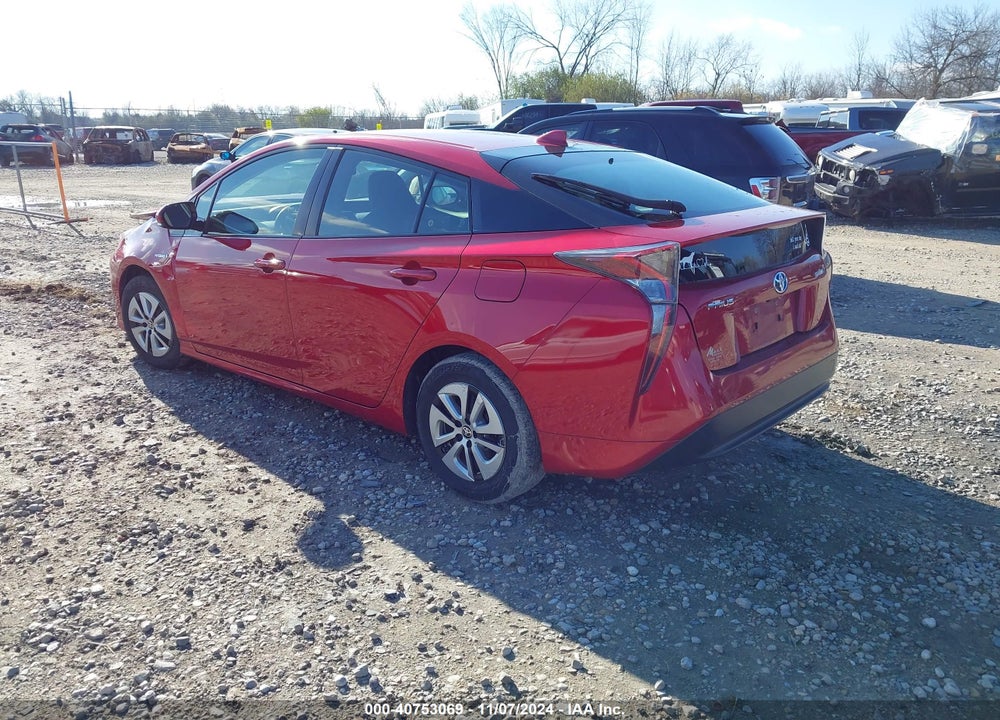 2016 TOYOTA PRIUS THREE VIN: JTDKARFU6G3502962