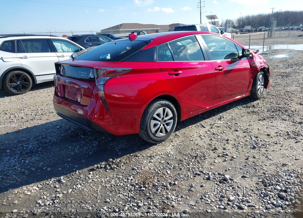 2016 TOYOTA PRIUS THREE VIN: JTDKARFU6G3502962