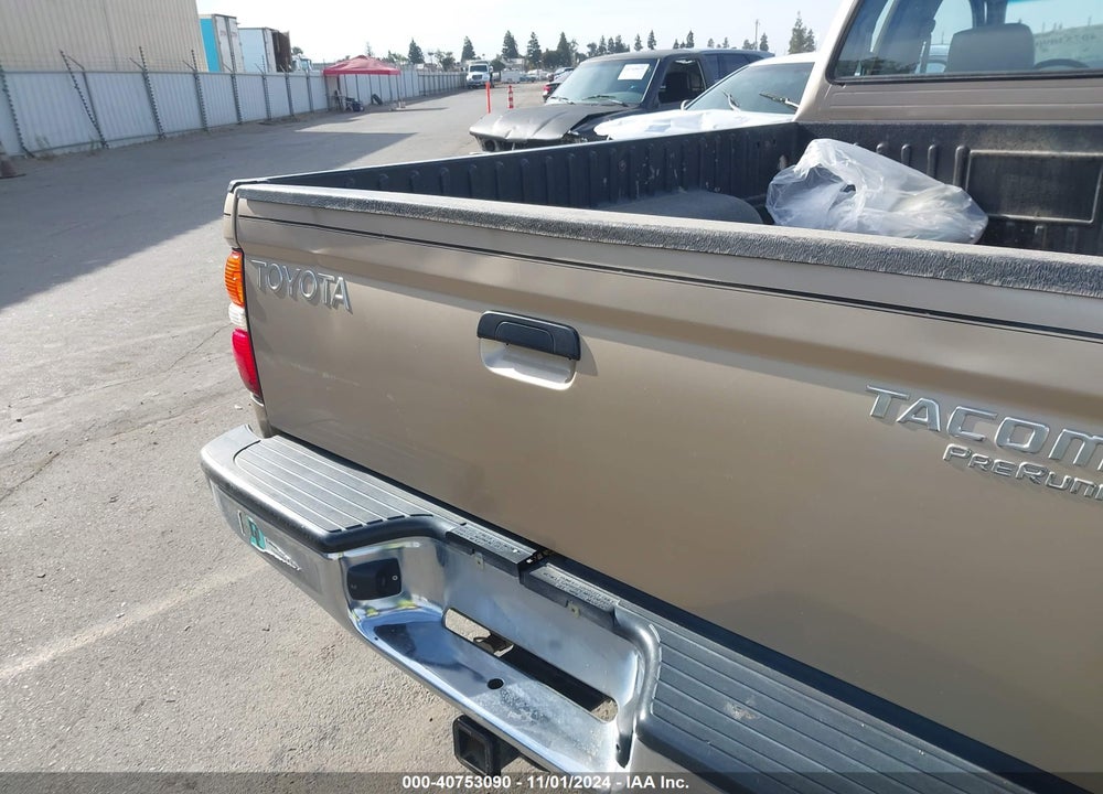 2001 TOYOTA TACOMA PRERUNNER VIN: 5TESM92N41Z722695