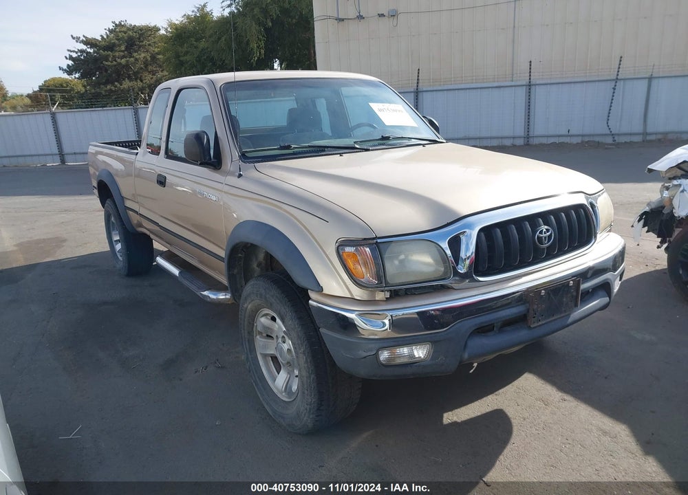 2001 TOYOTA TACOMA PRERUNNER VIN: 5TESM92N41Z722695