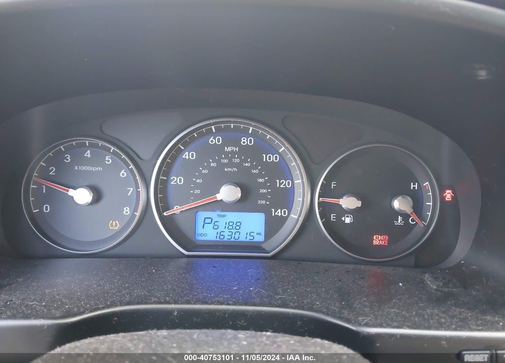 2011 HYUNDAI SANTA FE GLS VIN: 5XYZG3AB1BG077445