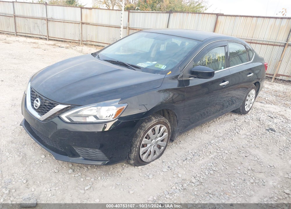 2016 NISSAN SENTRA S VIN: 3N1AB7AP0GY297454