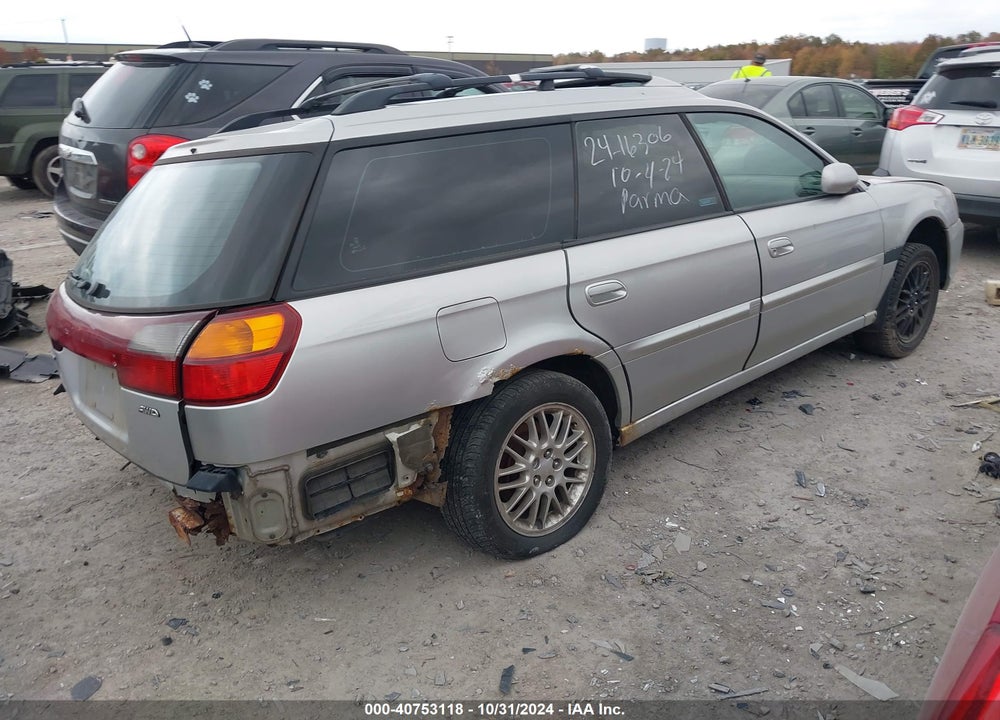 2004 SUBARU LEGACY L/L W/35TH ANNIVERSARY EDITION VIN: 4S3BH625247303100