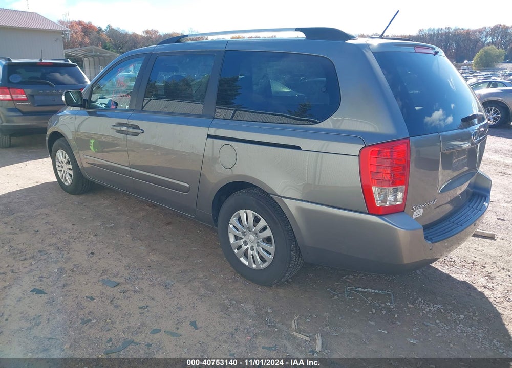 2012 KIA SEDONA LX VIN: KNDMG4C74C6426319