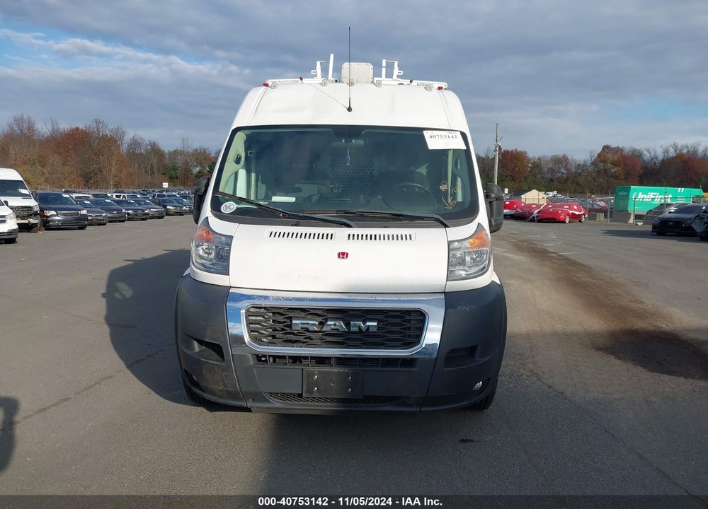 2019 RAM PROMASTER 2500 VIN: 3C6TRVDG0KE501480
