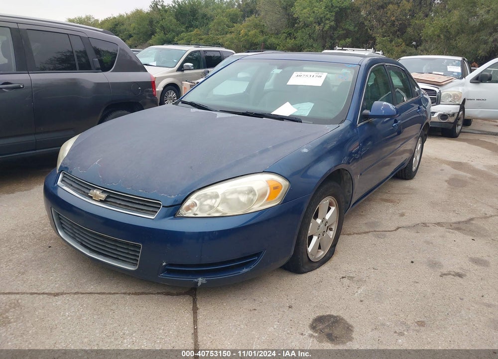 2006 CHEVROLET IMPALA LT VIN: 2G1WT55K369322843