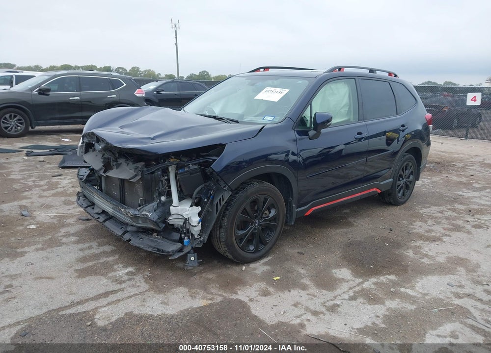 2021 SUBARU FORESTER SPORT VIN: JF2SKARC2MH560178