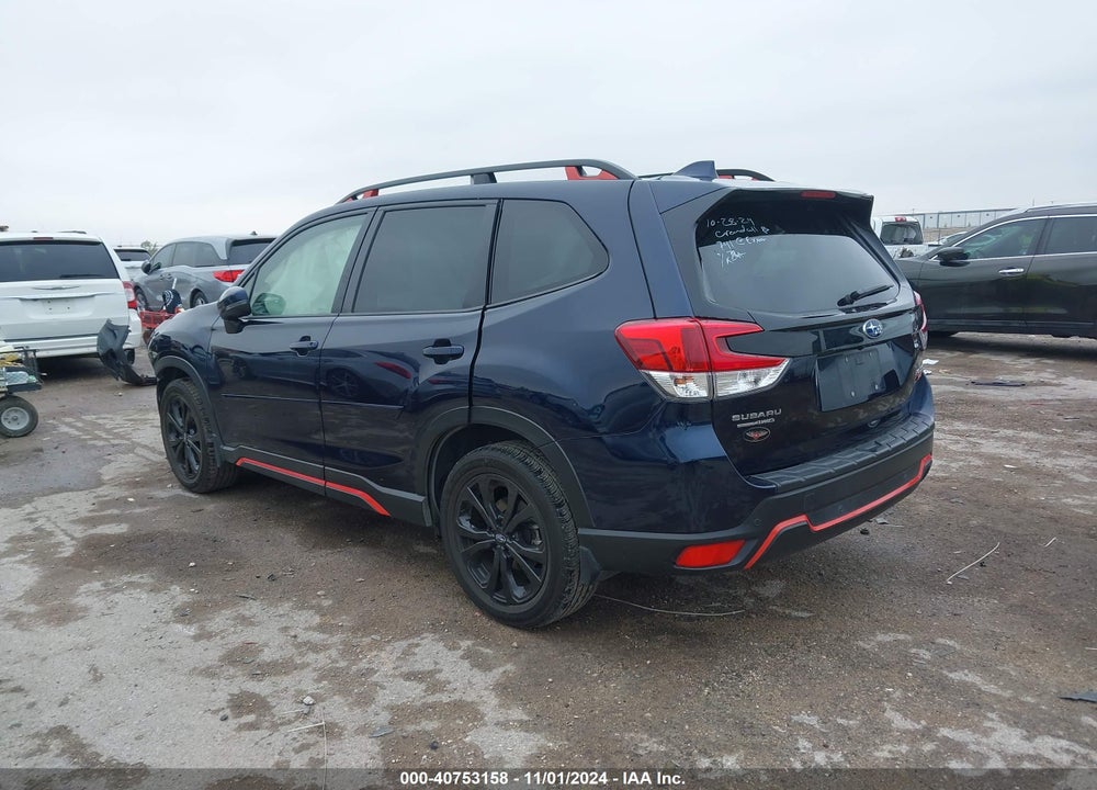 2021 SUBARU FORESTER SPORT VIN: JF2SKARC2MH560178