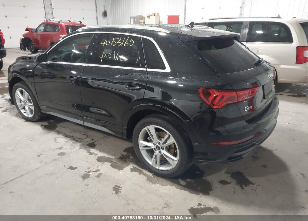 2022 AUDI Q3 PREMIUM PLUS 45 TFSI S LINE QUATTRO TIPTRONIC VIN: WA1EECF32N1148740