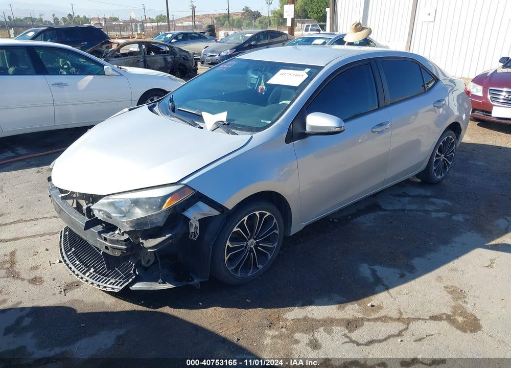 2016 TOYOTA COROLLA S PLUS VIN: 5YFBURHE3GP458911