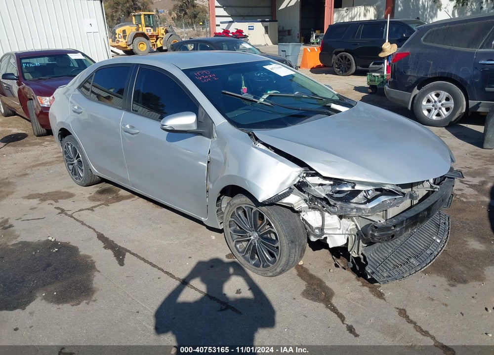 2016 TOYOTA COROLLA S PLUS VIN: 5YFBURHE3GP458911