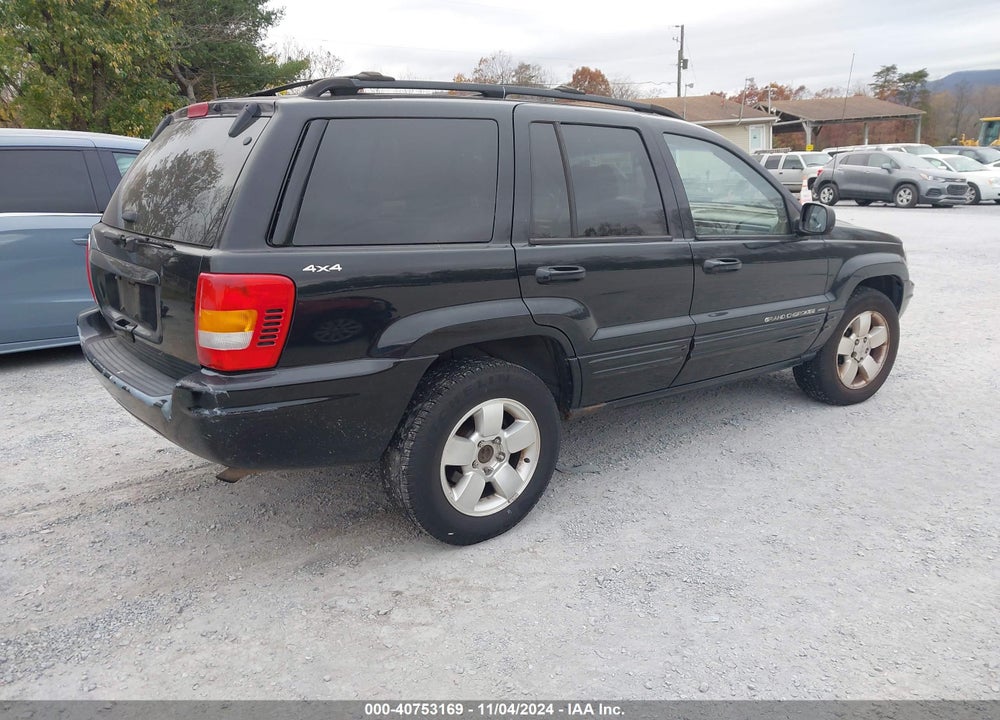 2001 JEEP GRAND CHEROKEE LIMITED VIN: 1J4GW58S81C668235