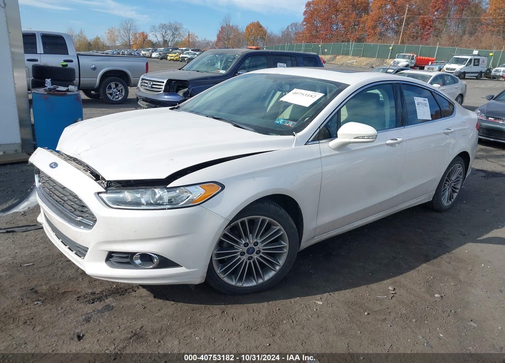2016 FORD FUSION SE VIN: 3FA6P0T91GR349488