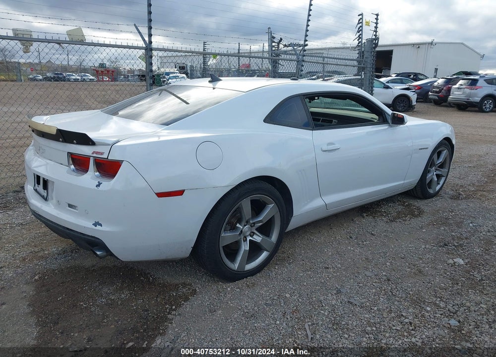 2012 CHEVROLET CAMARO VIN: 2G1FA1E39C9143533