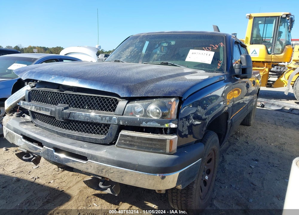 2005 CHEVROLET SILVERADO 1500 LS VIN: 2GCEK13T551158129