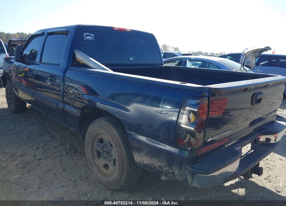 2005 CHEVROLET SILVERADO 1500 LS VIN: 2GCEK13T551158129