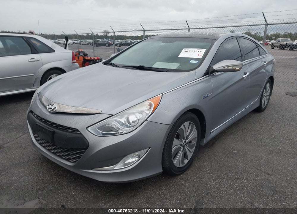 2014 HYUNDAI SONATA HYBRID LIMITED VIN: KMHEC4A49EA112721