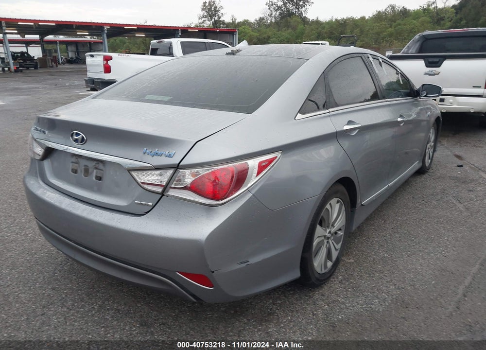 2014 HYUNDAI SONATA HYBRID LIMITED VIN: KMHEC4A49EA112721