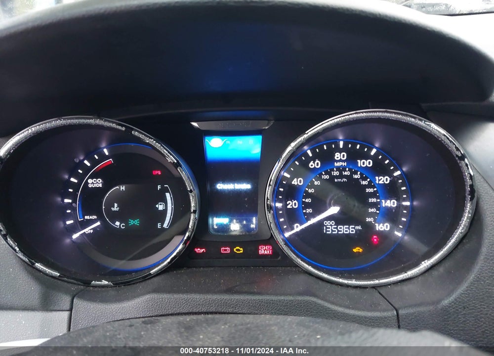 2014 HYUNDAI SONATA HYBRID LIMITED VIN: KMHEC4A49EA112721