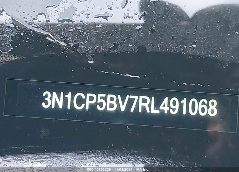 2024 NISSAN KICKS VIN: 3N1CP5BV7RL491068