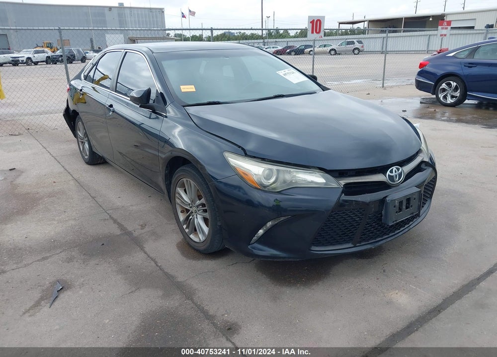 2016 TOYOTA CAMRY SE VIN: 4T1BF1FK5GU186929