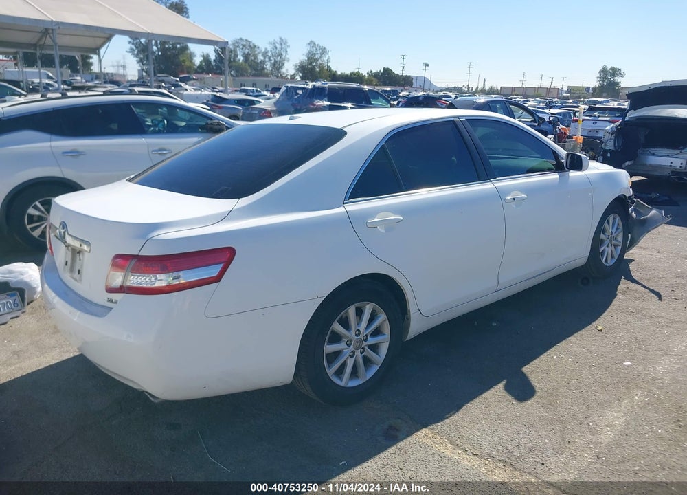 2010 TOYOTA CAMRY XLE V6 VIN: 4T1BK3EK0AU604569