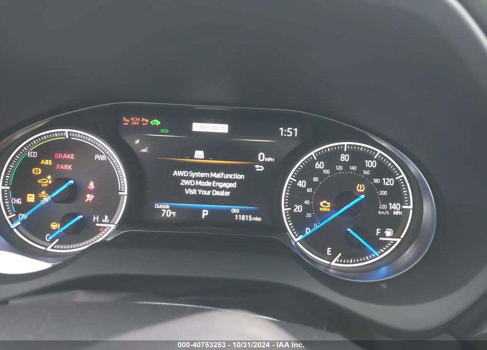 2024 TOYOTA VENZA NIGHTSHADE EDITION VIN: JTEAAAAHXRJ167853
