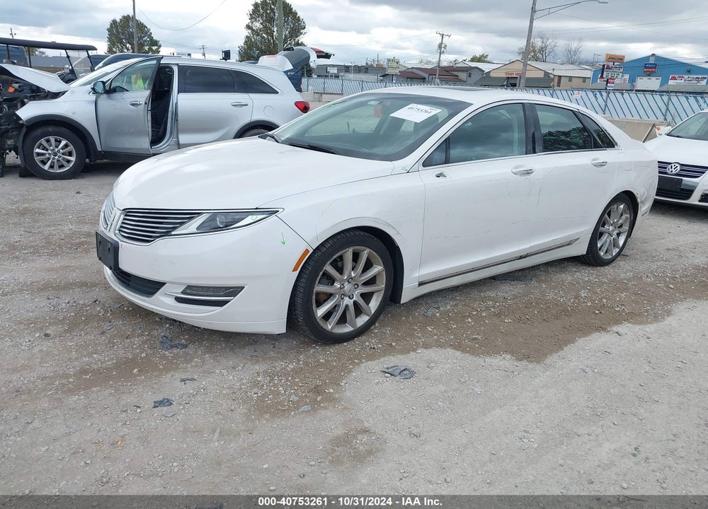 2015 LINCOLN MKZ VIN: 3LN6L2J92FR616801