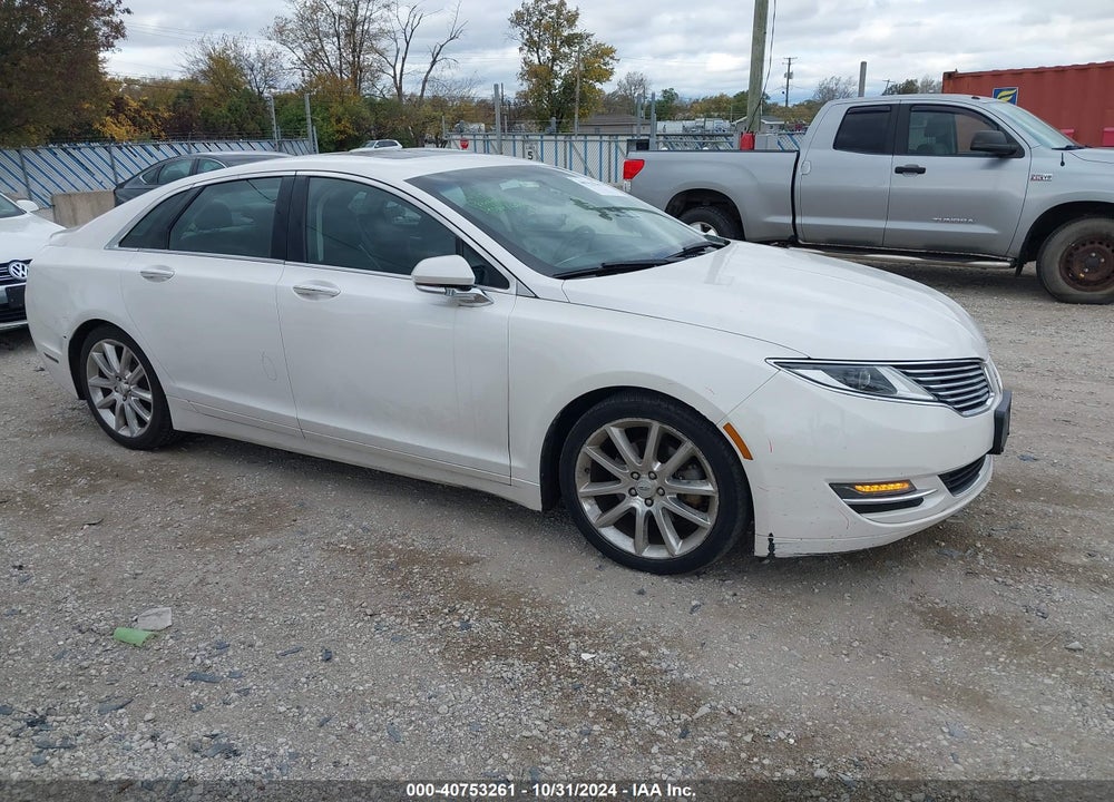 2015 LINCOLN MKZ VIN: 3LN6L2J92FR616801